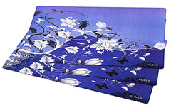 Heart Home Self Lining Design PVC 3 Piece Refrigerator Drawer Mat Set - Blue CTHH07744