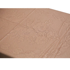 Kuber Industries Cotton 4 Seater Centre Table Cover - Brown,CenterVA3556_4