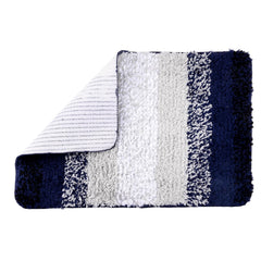 Heart Home Door Mat | Dust Trapper Mat | Door Entrance Mat | Anti-Skid Door Mat | Floor Mat for Home Entrance | Blue Patta Rainbow Mat | Entryway Door Mat | Gray