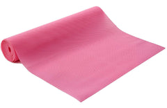 Heart Home Multipurpose Diamond Textured Super Strong Anti-Slip Mat Liner 1.50 Meter Roll (Pink) HEART0236