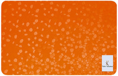 Kuber Industries Diamond Design 3 Pieces PVC Refrigerator/Fridge Multipurpose Drawer Mat Set(Blue, Green and Orange)- CTKTC032405