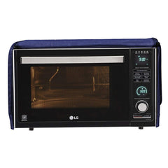 Kuber Industries PVC 1 Piece Microwave Oven Cover 20 LTR (Blue) -CTKTC5708