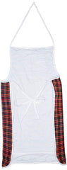 Kuber Industries Cotton 2 Piece Kitchen Apron with Front Pocket Set - Multicolour