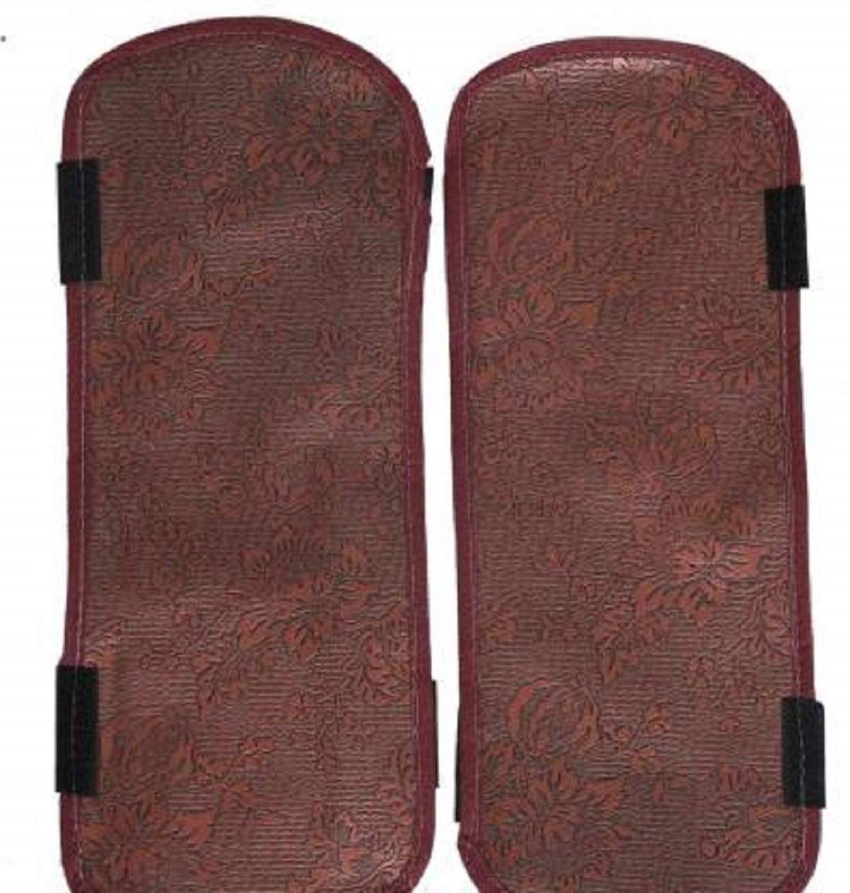 Kuber Industries Fabric Refrigerator Door Handle Covers|Keep Appliance Clean|Protective Electrical Kitchen Appliances cover (Maroon)