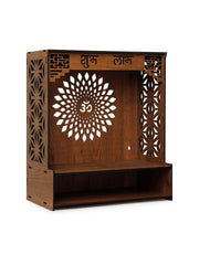 Heart Home Pooja Mandir | Pooja Stand for Home | Temple for Home and Office | Wall Mounted Home Temple | Pooja Mandir Stand for Home | Subh Labh Temple | Grandapine