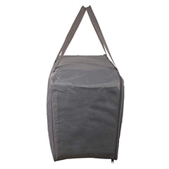 Kuber Industries Rexine Jumbo Attachi Travel Blanket Cover|Travel Duffle|Storage Carrying Bag|Travel Multi-Purpose Bag|Size 58 x 48 x 34 CM (Grey) CTKTC034726