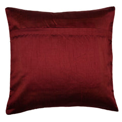 Kuber Industries Cushion Cover | Sofa Cushion Covers | Square Cushion Covers | Soft Silk Cushion Covers | Couch Cushion Covers | Set of 5 | 16 Inch | Multicolor