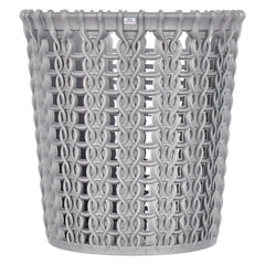 Heart Home Pen or Pencil Holder|M10 Plastic Storage Organizer|Round Cutlery Holder|Stationery Holder for Office & Home|Pack of 4 (Grey)