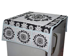 Kuber Industries Cotton Fridge Top Cover - Multicolour, Standard (FRERDDGG08)