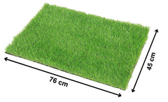 Kube Industries 35 MM Artificial Grass Indoor Outdoor Garden Lawn Landscape Synthetic Grass Mat (18" X 30") Green-HS_38_HEARTH21099
