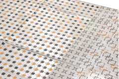 Kuber Industries 3D Design PVC 4 Seater Centre Table Cover - Gold (CLOUDBED156)