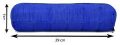 Kuber Industries 2 Pieces Watch Case,Bangle Box/Wrist Watch Holder/Watch Organizer/Bracelet Pouch Zip Top Watch Case With One Roll (Blue)-KUBMART16105