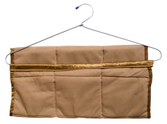 Kuber Industries Hanging Jewellery Organizer With Hanger (Gold)