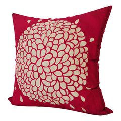 Kuber Industries Cushion Cover | Sofa Cushion Covers | Square Cushion Covers | Velvet Cushion Covers | Gold Print Couch Cushion Covers | Set of 5 | 16 Inch | Pink