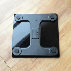 Kuber Industries Weighing Scale Armoured Glass|Weight Machine for Body Weight|Capicity "180" KG (Black)