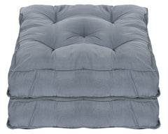 Kuber Industries Chair Pad|Chair Cushion Pad|Chair Cushion for Office, Home or Car Sitting|Pack of 2 (Grey)