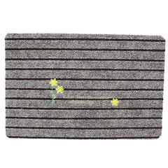 Kuber Industries Floor |Stylish Door Mat|Durable & Easy to Maintain|Multi-Utility Floor for Living Room,Bedroom,Bathroom,Kitchen,Entrances|38 x 58 cm|Brown, Pack of 10