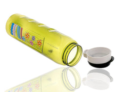 Heart Home Plastic Water Bottle With Sipper- 1 Litre, Pack of 3 (Green)