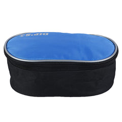 Kuber Industries Rexene Lunch Box Cover, Blue and Black