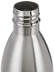 Kuber Industries Cola Stainless Steel 2 Pieces Fridge Water Bottle,1000 ml (Silver) - CTKTC031446
