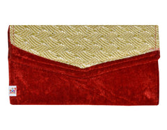 Fun Homes Premium SHagun Gift Envelopes for Weddings & Special Occasion-Pack of 2 (Maroon) (Model: HS_37_FUNH019919)