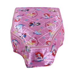 Heart Home Disney Princess Blouse Cover | Satin Digital Blouse Cover | Cloth Organizer for woman | Clothes Storage Bag | Double Zip wardrobe organizers | Pack of 3 | Pink