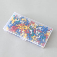 Kuber IndustriesSolid color Push Pins Tacks|Heavy-Duty Notice Board Pins"200" (Multi)