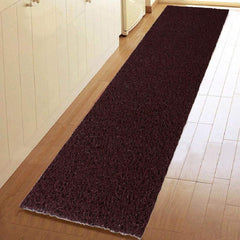 Kuber Industries Anti Slip Rubber Large Size Floor/Door Mat (2x8 Feet, Maroon) - CTKTC40009