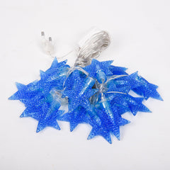 Heart Home Diwali Lights | 20 Stars Fairy Lights for Diwali | Christmas | Home Decoration | Indoor & outdoor | Diwali Lights for Decoration | Chota Star | Blue