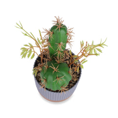 Urbane Home Artificial Plants For Home Décor|Natural Looking Indoor Fake Plants With Pot|Artificial Flowers For Decoration (Green)