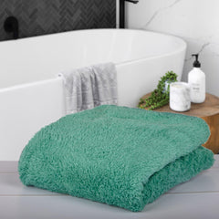 Heart Home Cleaning Towel | Reusable Cleaning Cloths for Kitchen | Duster Towel for Home Cleaning | 350 GSM Cleaning Cloth Towel for Car | Bike | 30x60 | Pack of 2 | Green