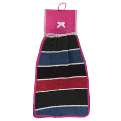 Kuber Industries Hanging Cotton 4 Pieces Cotton Washbasin Napkin/Hand Towel for Kitchen and Bathroom (Multi) - CTKTC45597