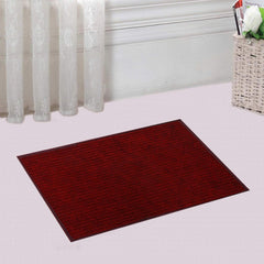 Kuber Industries Microfiber Anti Slip Bath Mat 14"x21"(Maroon) - CTKTC22044