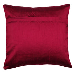 Kuber Industries Cushion Cover | Sofa Cushion Covers | Square Cushion Covers | Velvet Cushion Covers | Gold Print Couch Cushion Covers | Set of 5 | 16 Inch | Pink