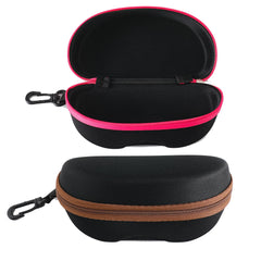 Urbane Home Sunglass Cases Set of 2|Goggles Organizer Box For Men, Women|Durable Shades Organizer (Random Color)