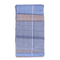 Kuber Industries Cotton 6 Piece Men's Handkerchief Set - Multicolour, Standard (CTKTC05636)