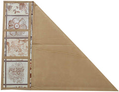 Kuber Industries Flower Design PVC Fridge/Refrigerator Top Cover (Cream)-CTKTC32709