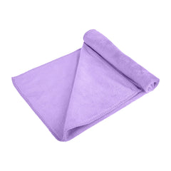 Heart Home Cleaning Towel | Reusable Cleaning Cloths for Kitchen | Duster Towel for Home Cleaning | 400 GSM Cleaning Cloth Towel for Car | Bike | 50x70 | Pack of 5 | Purple
