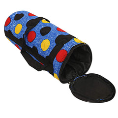 Kuber Industries Canvas Small & Large Size Water Bottle Cover (Blue) Set of 2 Pcs