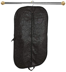 Kuber Industries Embossed Design 2 Pieces Foldable Non Woven Men's Coat Blazer Cover (Black) -CTKTC43460