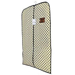 Kuber Industries 10 Piece Non Woven Coat Cover, Maroon and Cream