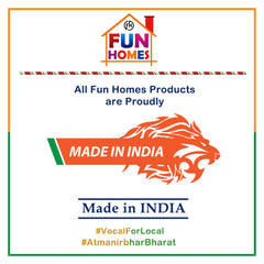 Fun Homes Non Woven 12 Pieces Single Packing Saree Cover Set (Black) (Fun0142)