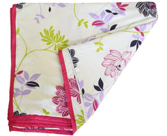 Kuber Industries 2 Piece Cotton Single Reversible AC Blanket Set - Multicolour