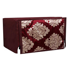 Kuber Industries Cotton 1 Piece Microwave Oven Cover 25 LTR (Maroon) -CTKTC5747