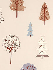 Heart Home Leaf Printed Stretchable, Non-Slip Polyster 3 Seater Sofa Cover/Slipcover/Protector with Foam Stick (Cream)-50HH01421