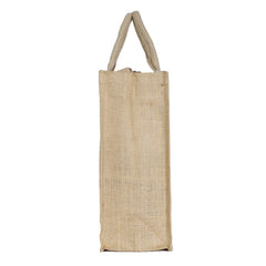 Kuber Industries Jute Lunch Carry Bag (Brown)-CTKTC13328