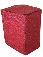 Kuber Industries 3D Design PVC Top Load Semi Automatic Washing Machine Cover - Pink