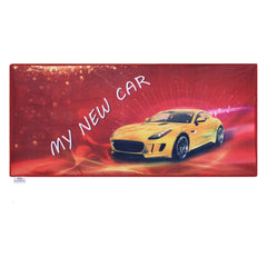 Heart Home Kids Bath Towel|Soft Cotton & Sides Stitched Baby Towel|Microfibered Super Absorbent Car Pattern Towel for Infants,Toddler,55x26 Inch (Maroon)