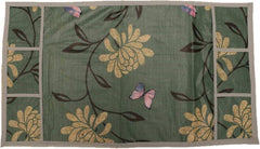 Kuber Industries Cloth 3 Pieces Fridge Mat, 1 Piece Handle Cover and 1 Pieces Fridge Top Cover (Multi)-CTKTC2798, (Model: CTKTC02248)