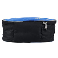 Kuber Industries CTKTC3705 Rexene Lunch Box Cover (Blue and Black)